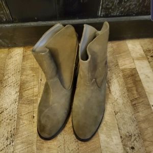 Tan Nine West Booties Ankle Boots